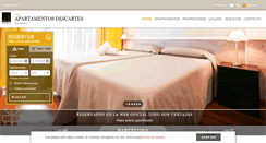 Desktop Screenshot of apartamentosdescartes.com